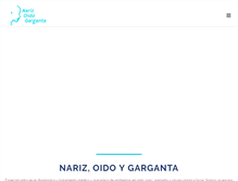 Tablet Screenshot of narizoidogarganta.com